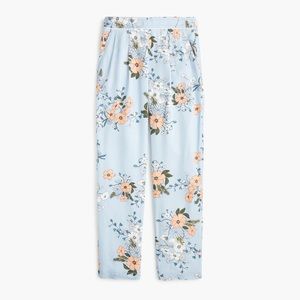 J. Crew Floral Easy Pant